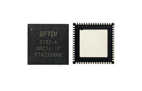 FT4232HAQ-TRAY FTDI USB Hi-Speed To Quad Channel Serial UART JTAG/SPI I2C IC Automotive QFN-64